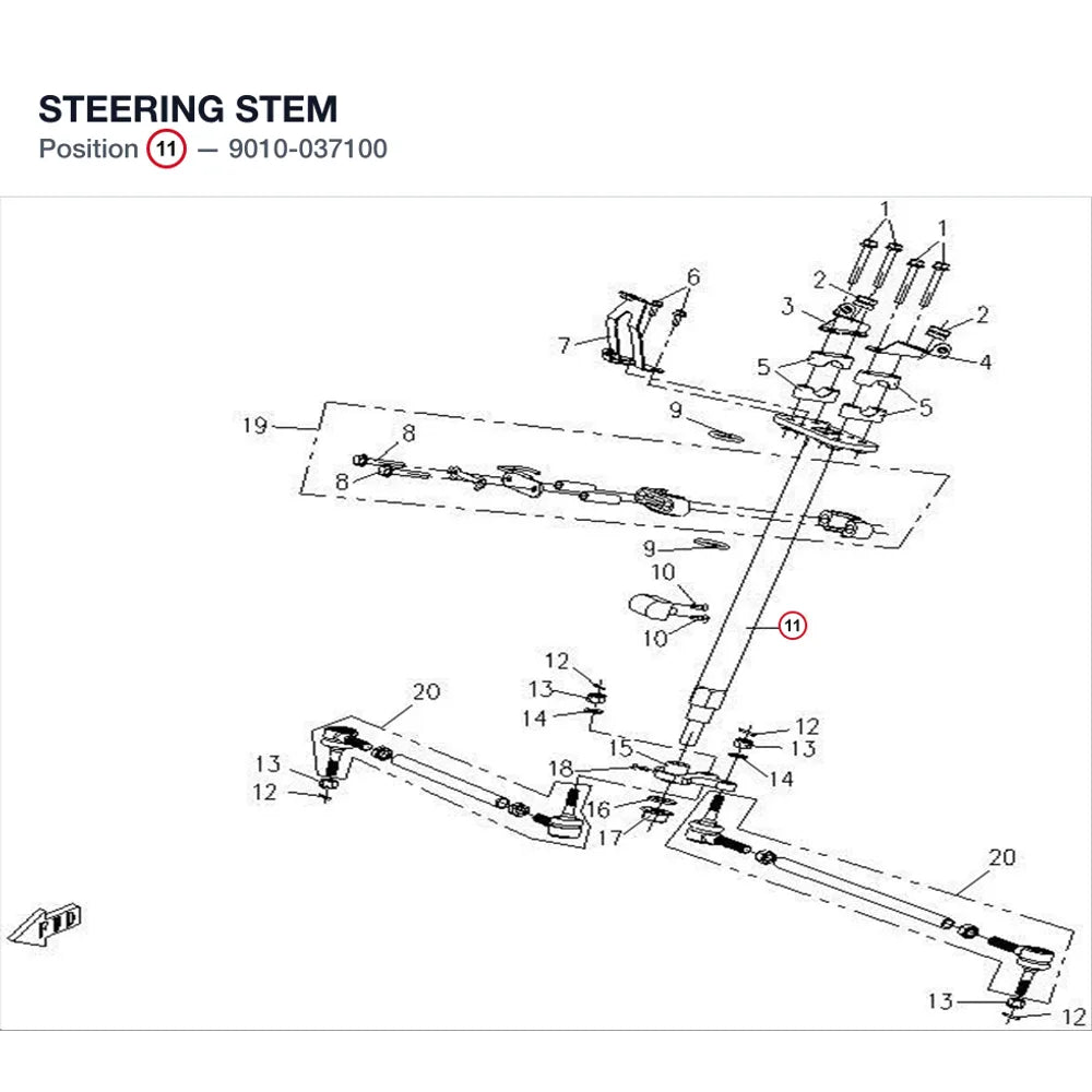 STEERING STEM product image