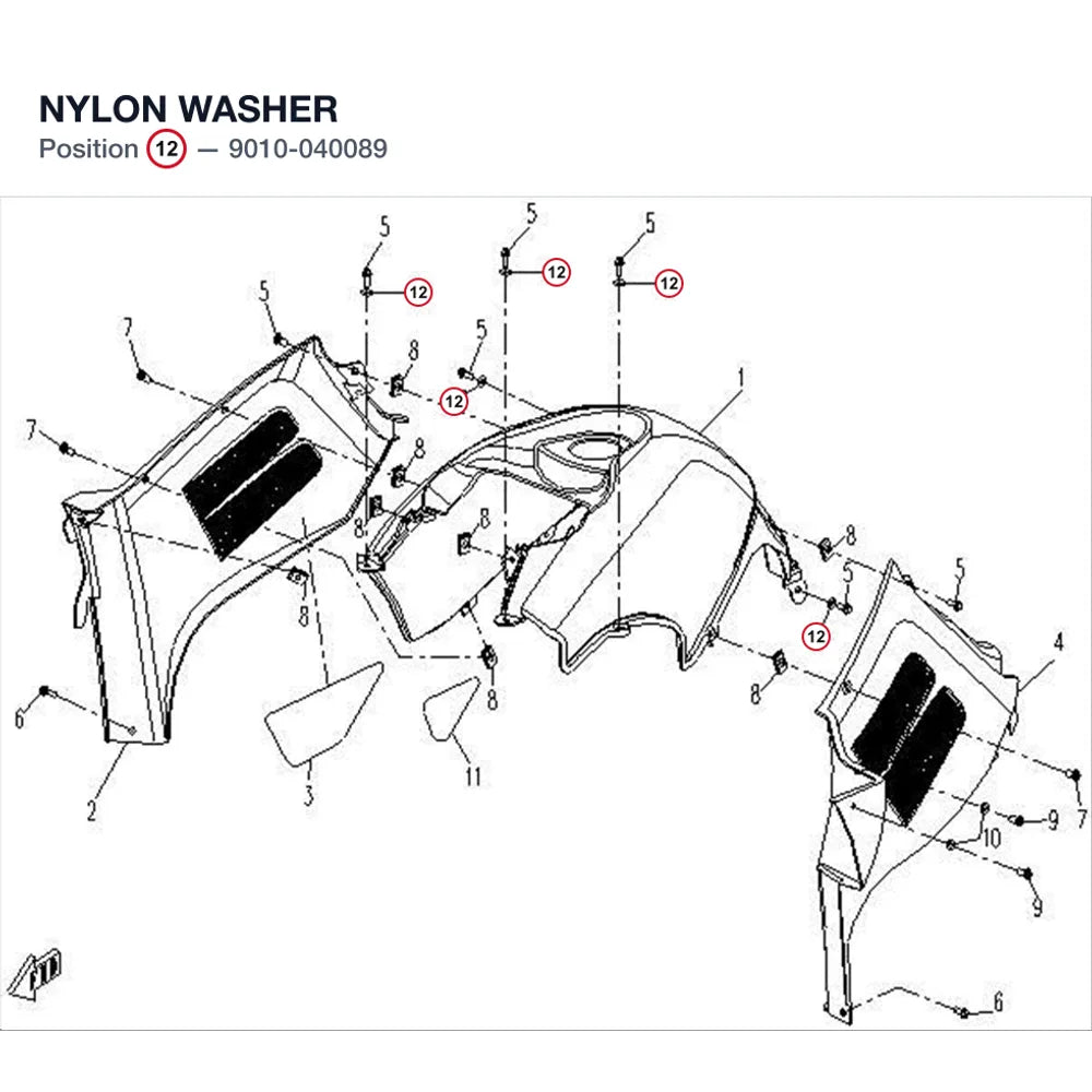 NYLON WASHER product image