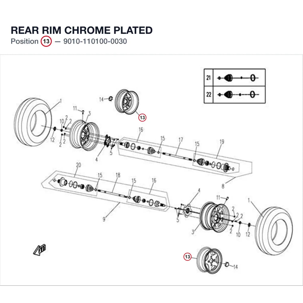 REAR RIM product image