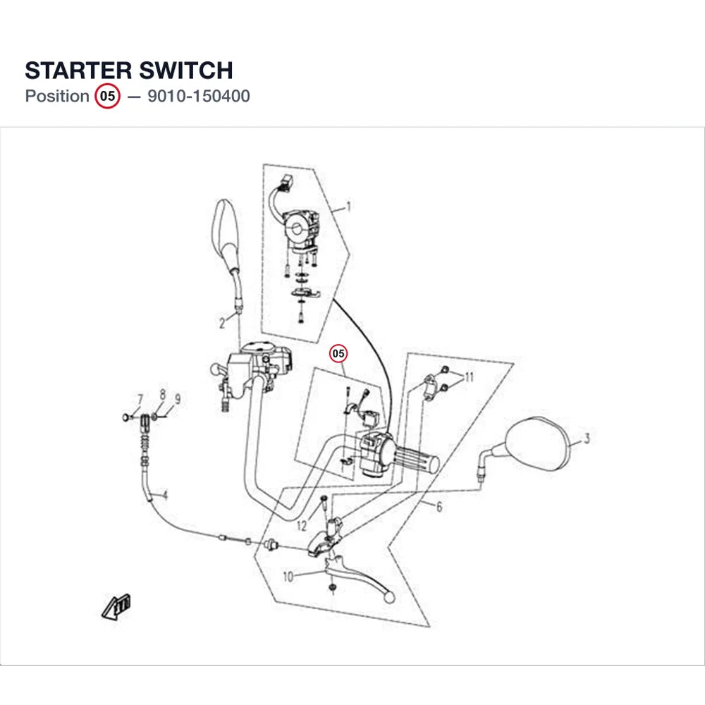 STARTER SWITCH product image