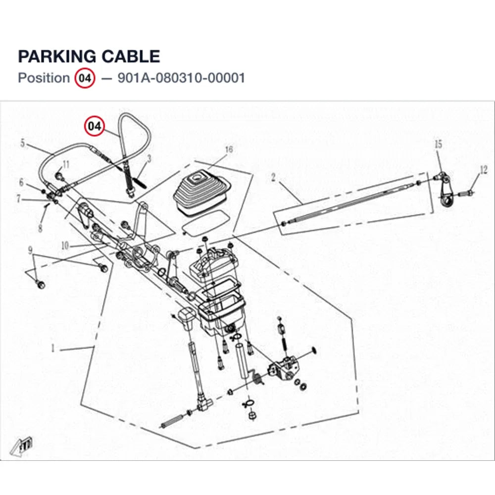 PARKING CABLE product image