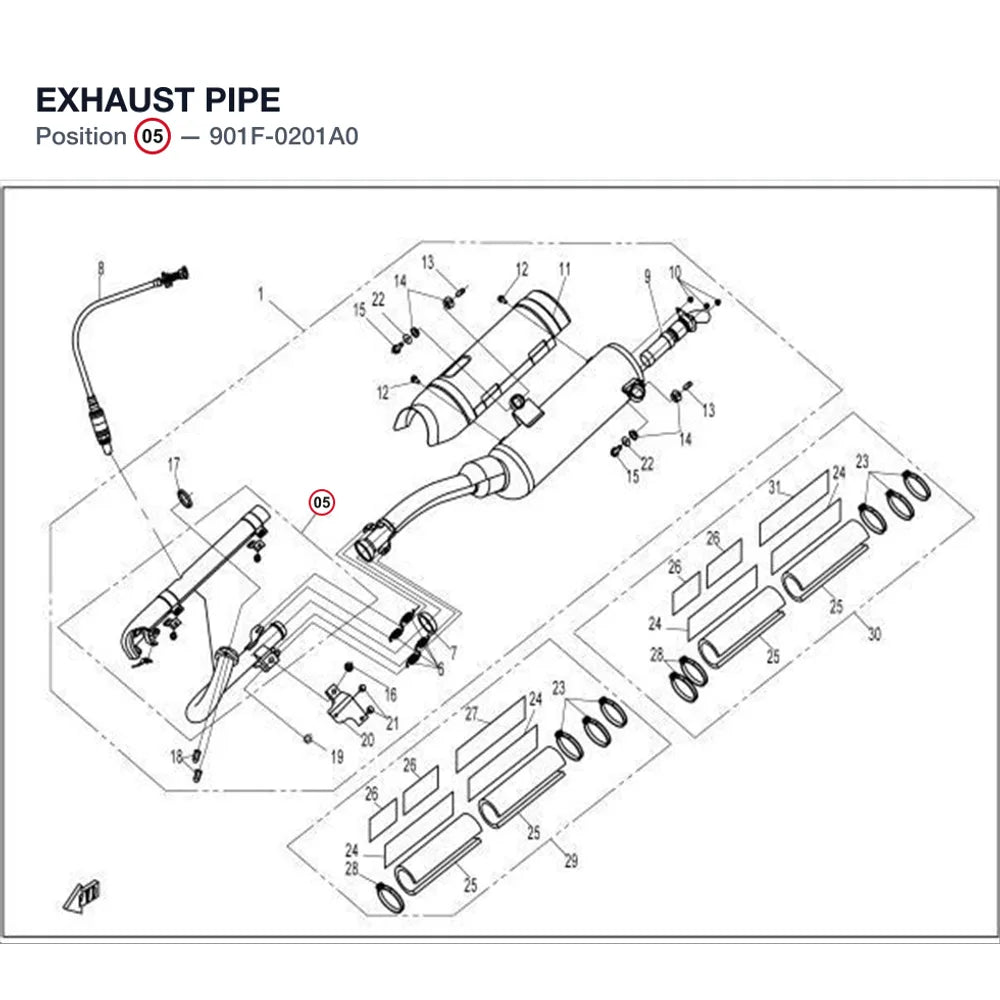 EXHAUST PIPE product image