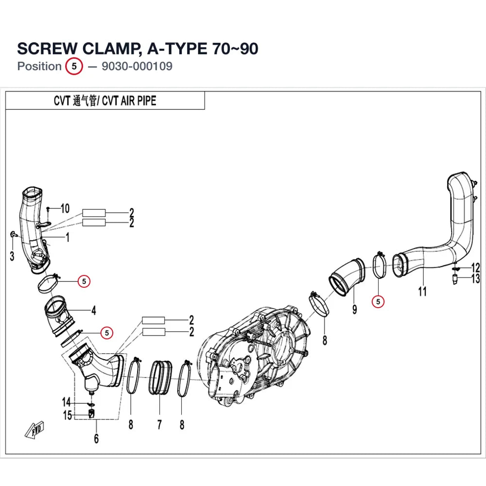 SCREW CLAMP, A-TYPE product image