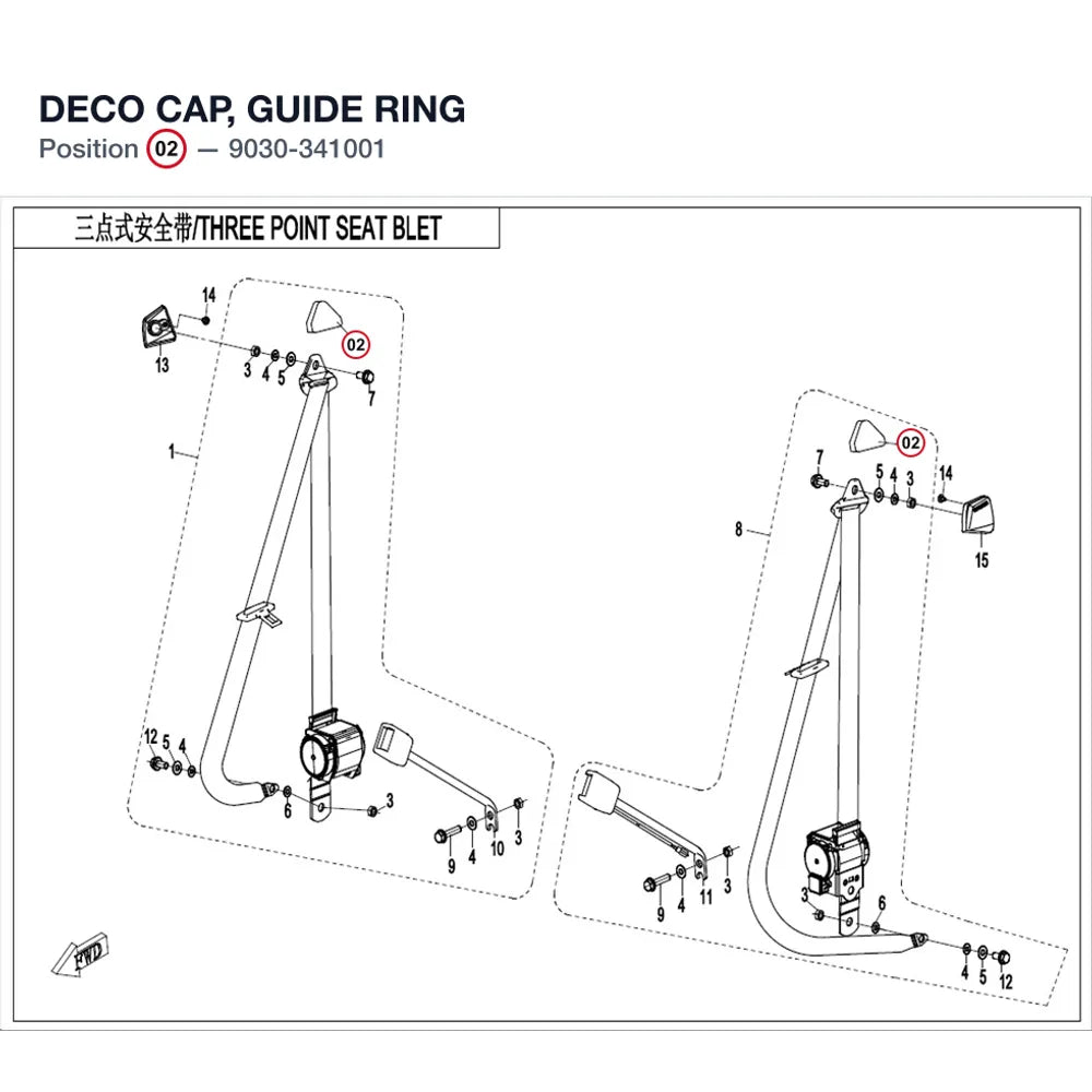 DECO CAP, GUIDE RING product image