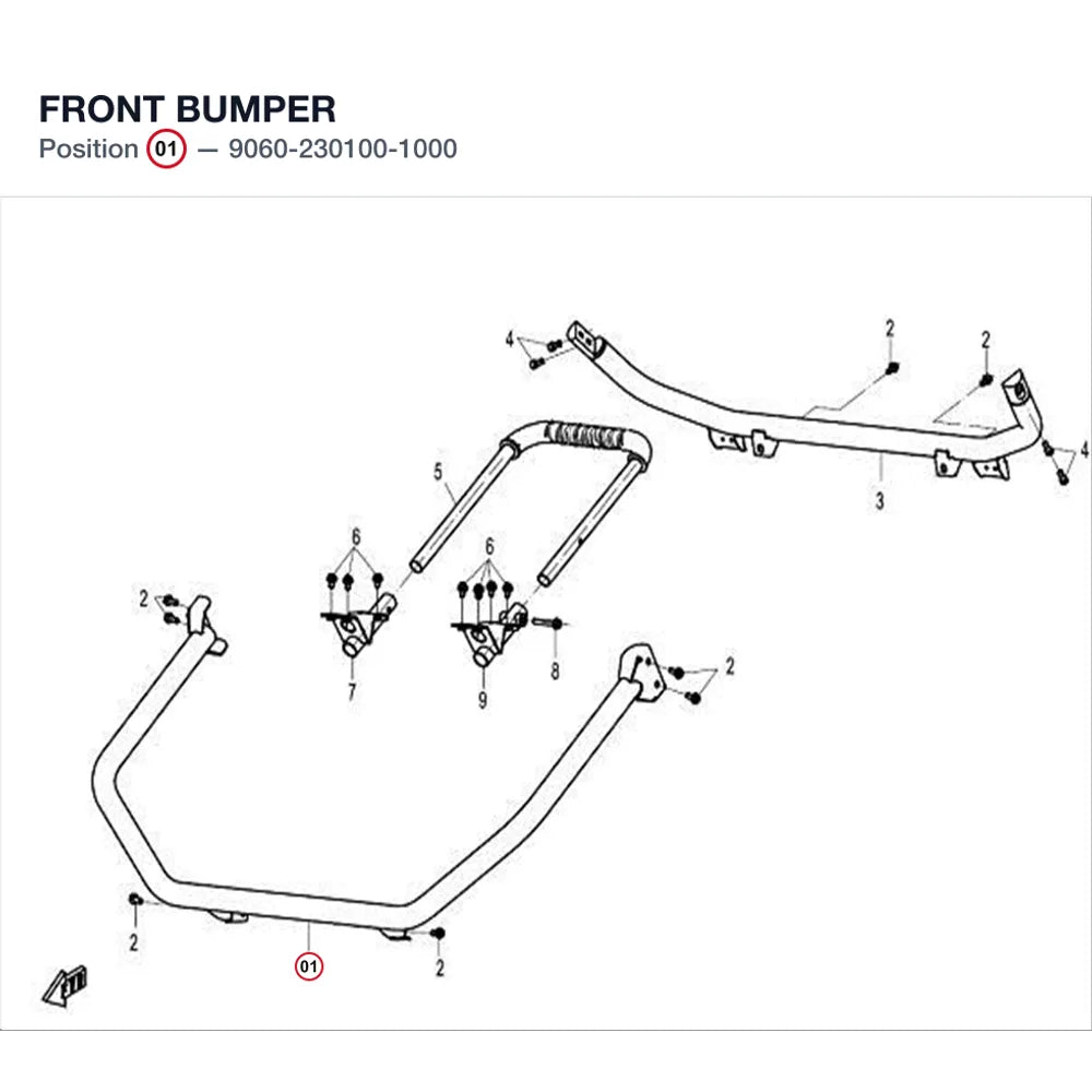 FRONT BUMPER product image