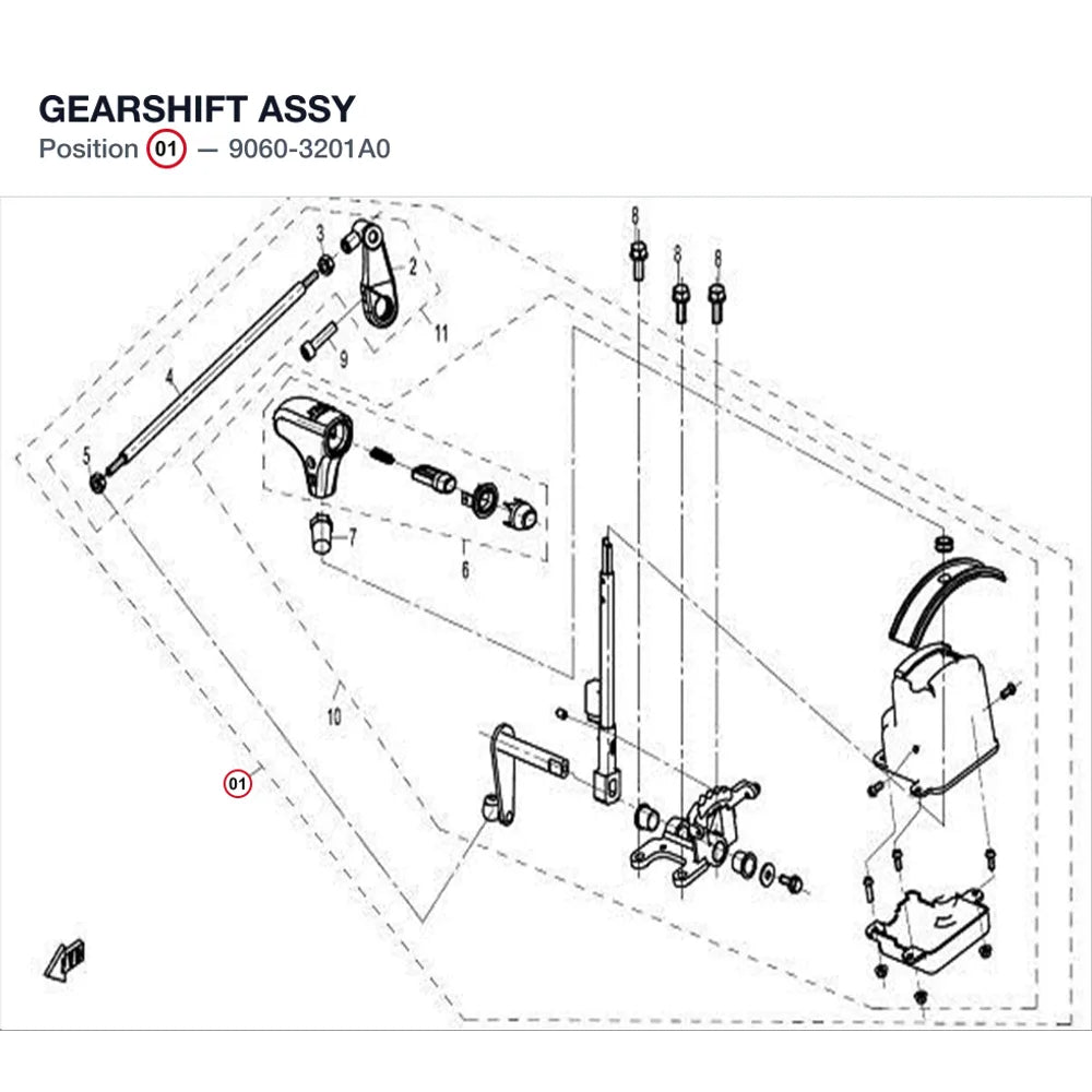GEARSHIFT ASSY product image