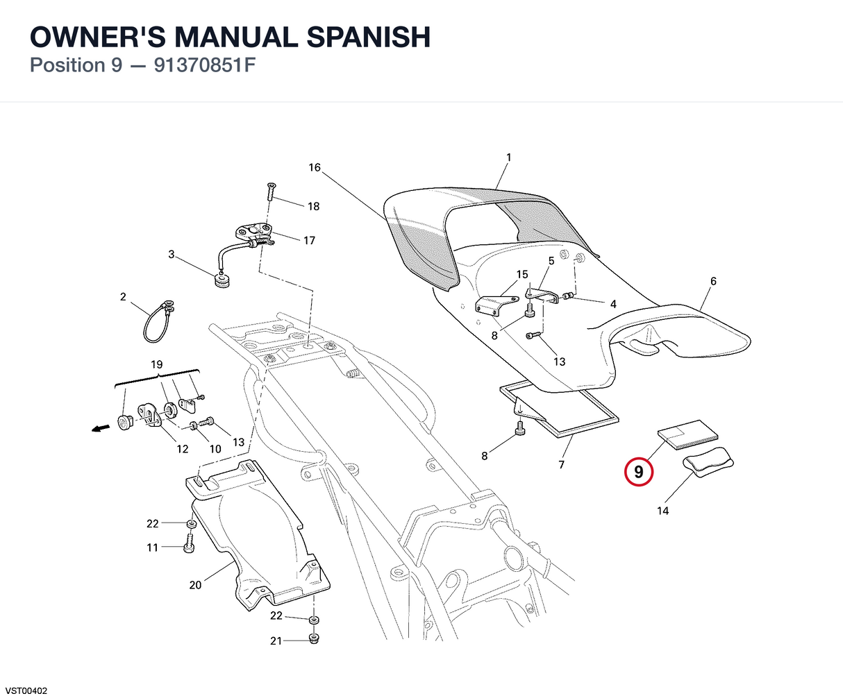 OWNER'S MANUAL SPANISH