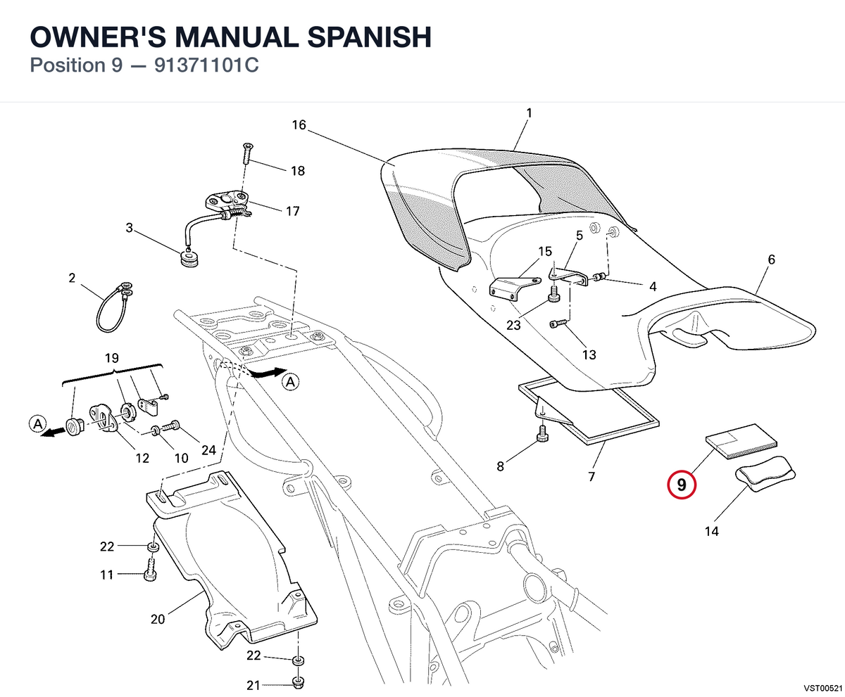 OWNER'S MANUAL SPANISH