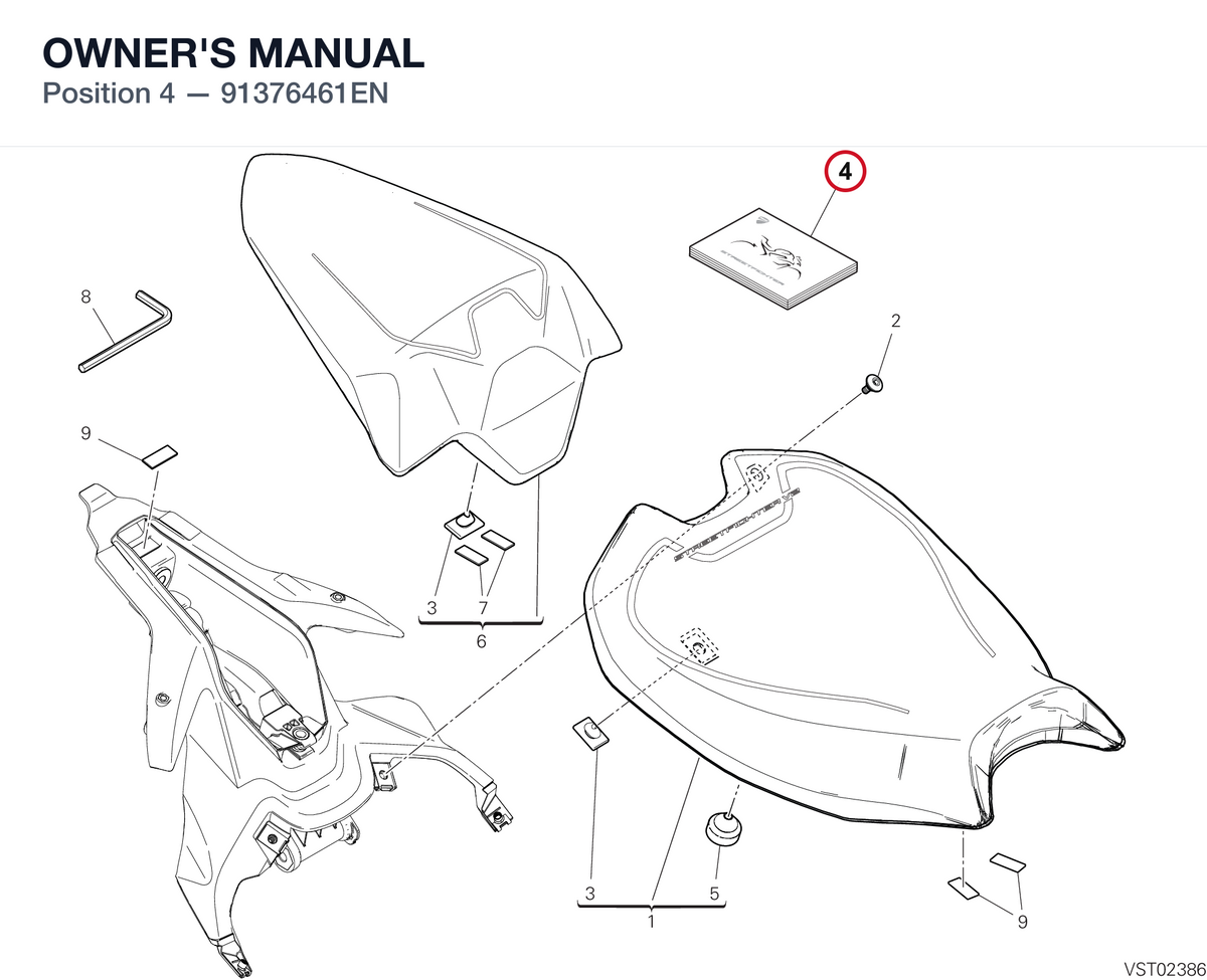 OWNER'S MANUAL 91376461EN diagram position