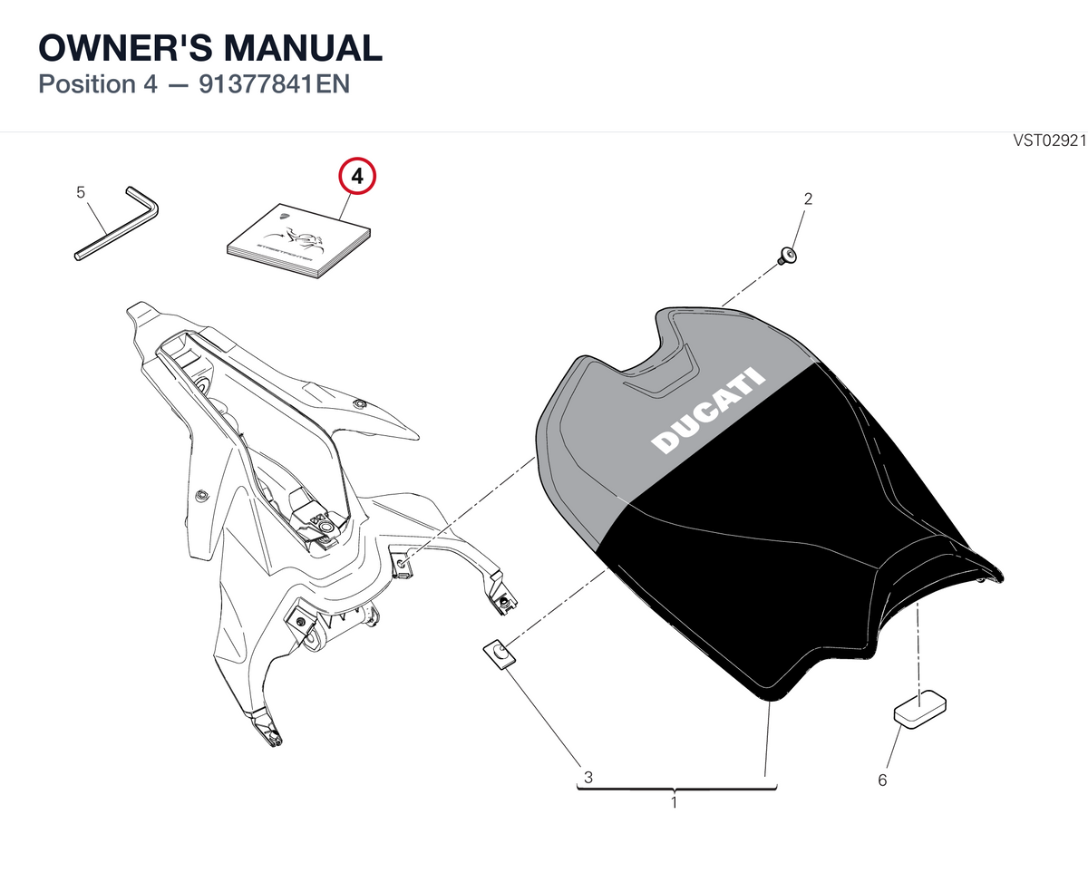 OWNER'S MANUAL 91377841EN diagram position