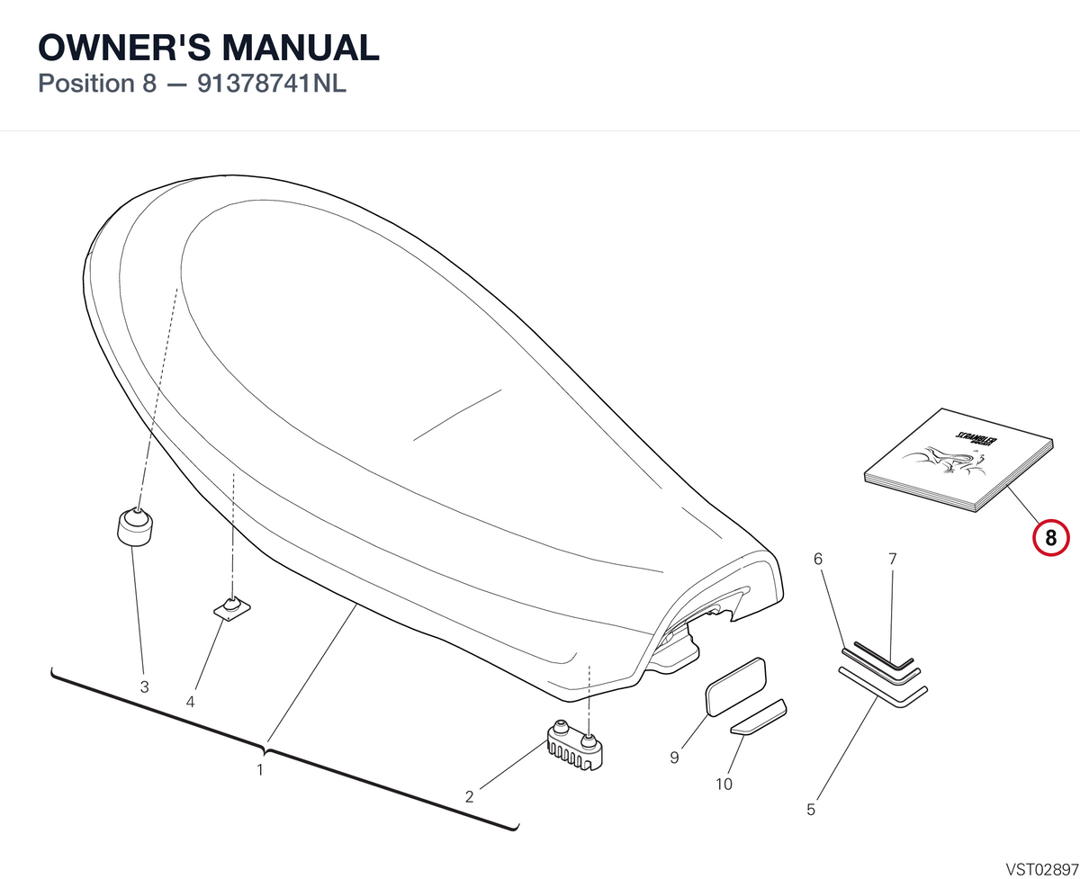 OWNER'S MANUAL 91378741NL diagram position