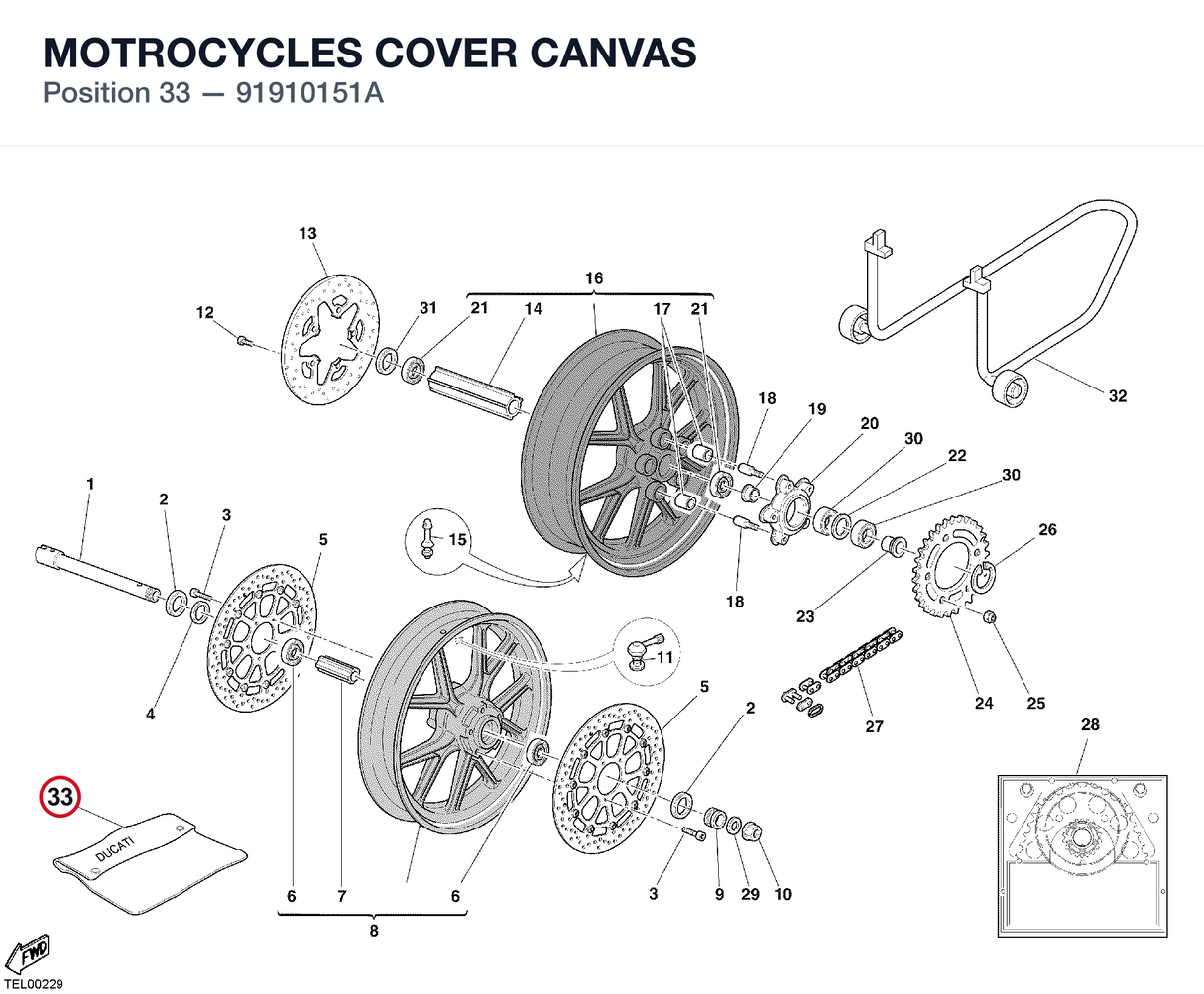 MOTROCYCLES COVER CANVAS