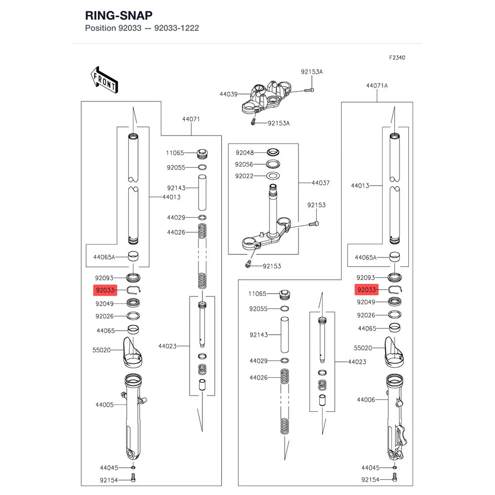Kawasaki OEM – RING-SNAP,FORK OUTER product image