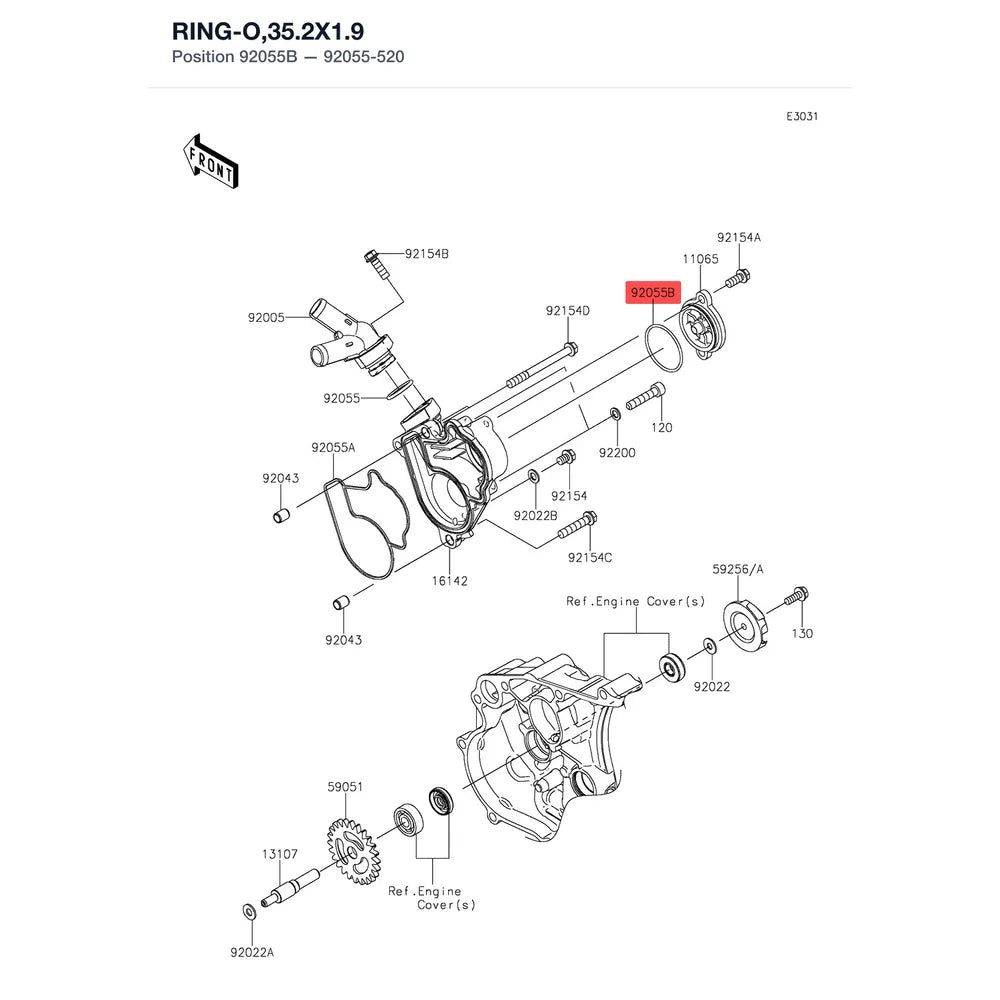 Kawasaki OEM – O RING product image