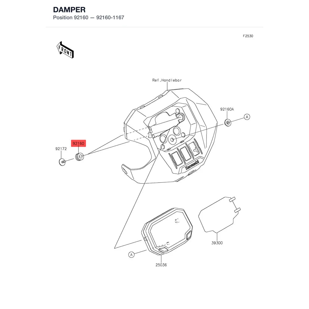 Kawasaki OEM – DAMPER product image