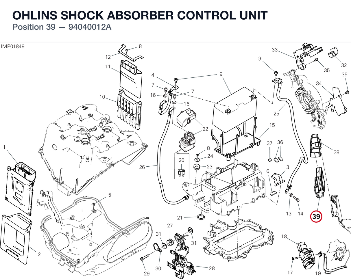 OHLINS SHOCK ABSORBER CONTROL UNIT
