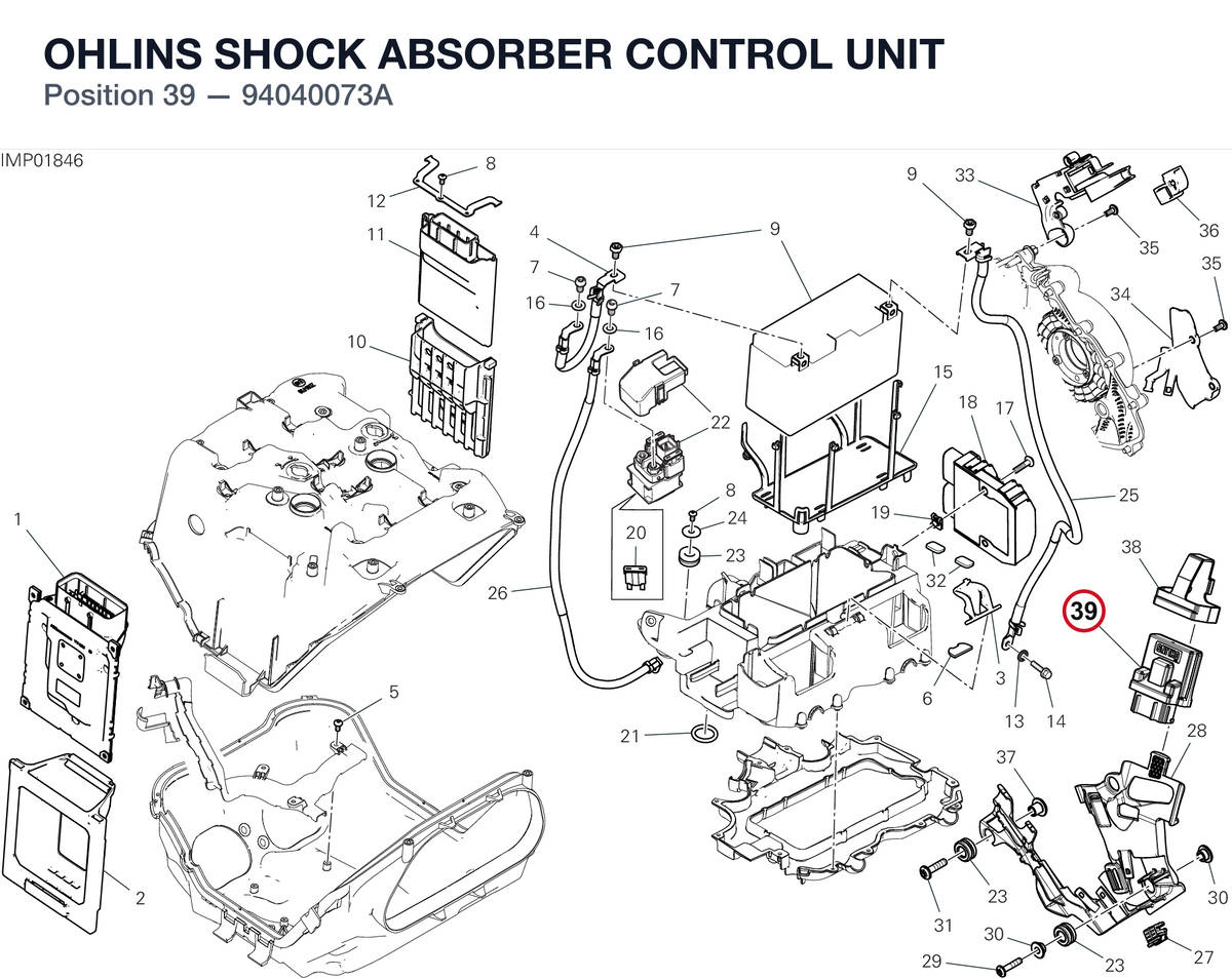 OHLINS SHOCK ABSORBER CONTROL UNIT