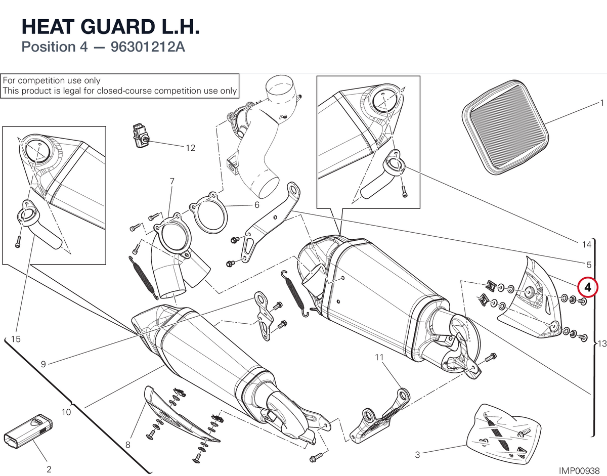 HEAT GUARD L.H.