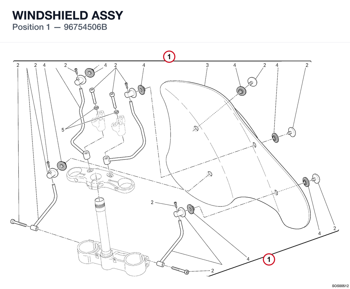 WINDSHIELD ASSY