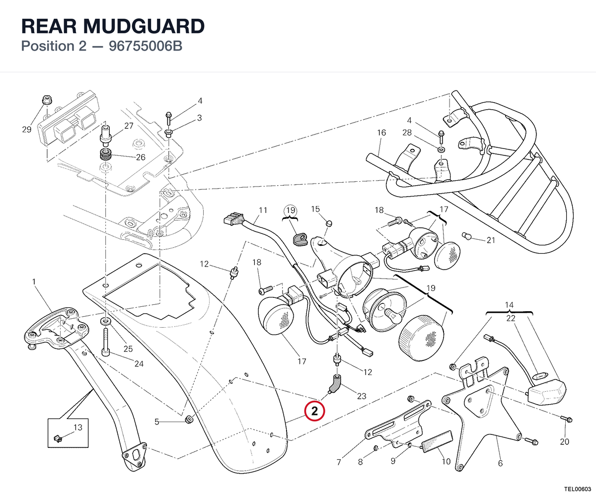 REAR MUDGUARD