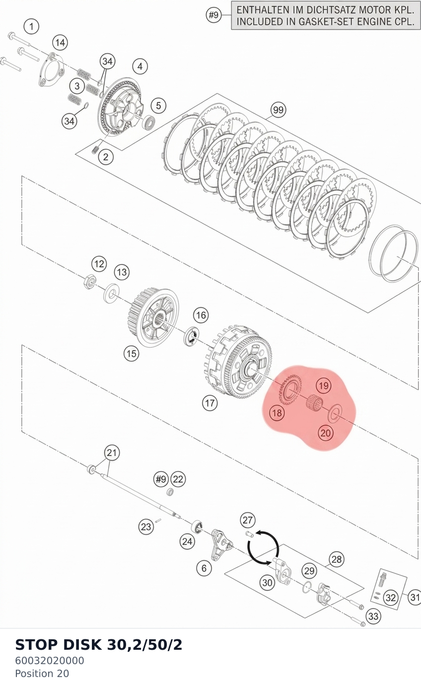 Diagram preview: STOP DISK 30,2/50/2 (60032020000)