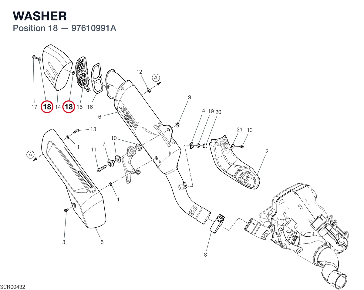 WASHER 97610991A diagram position