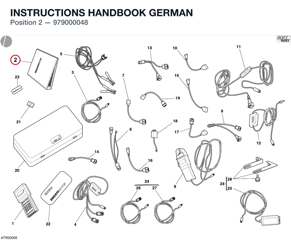 INSTRUCTIONS HANDBOOK GERMAN