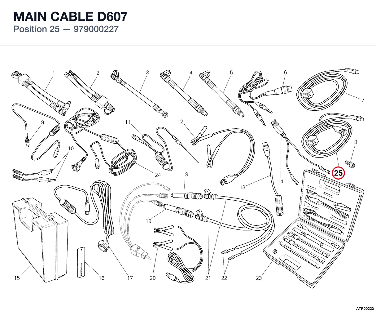 MAIN CABLE D607