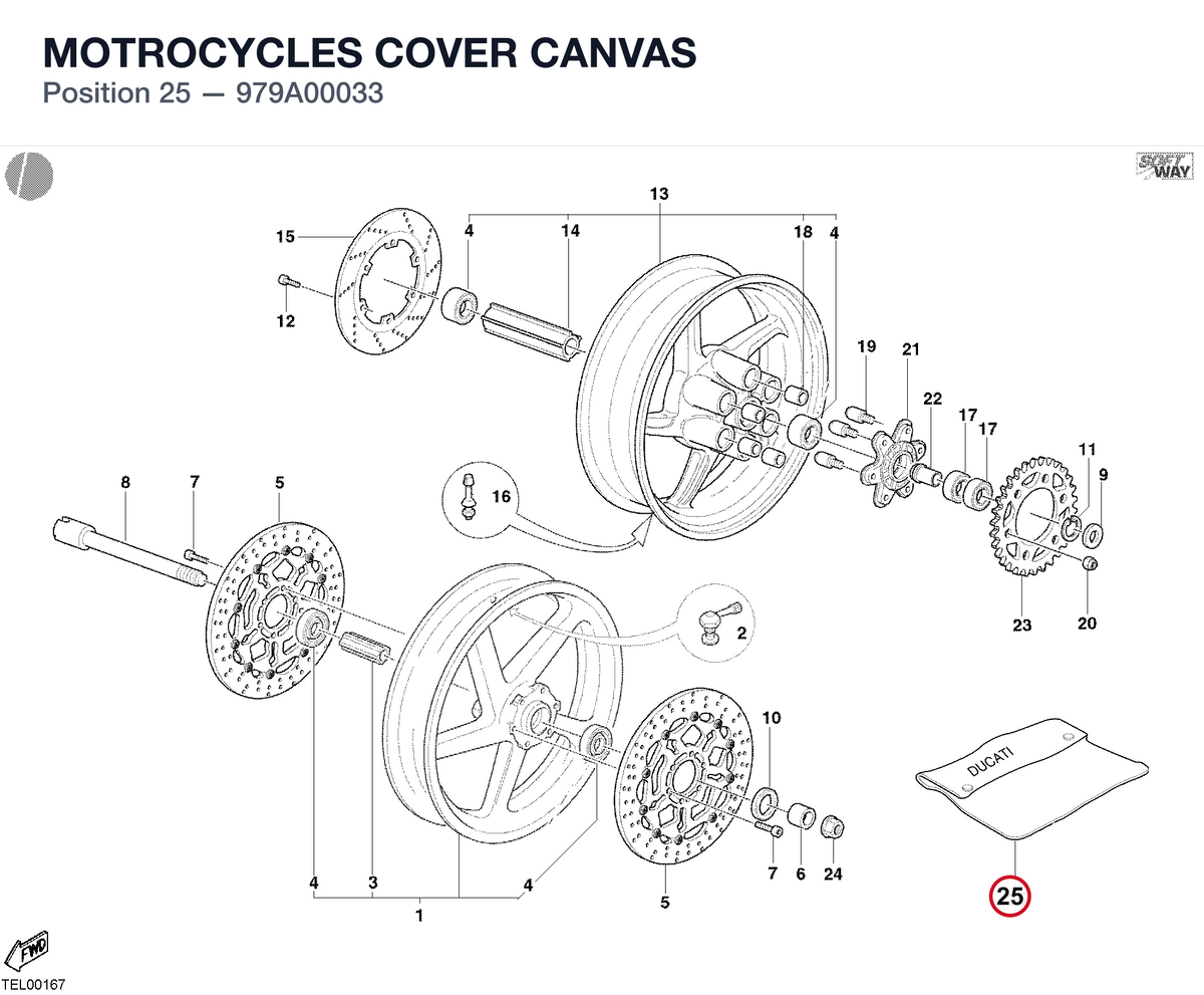 MOTROCYCLES COVER CANVAS