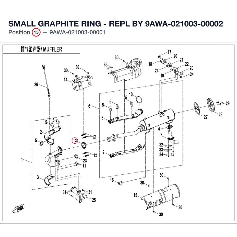 SMALL GRAPHITE RING - REPL BY 9AWA-021003-00002 product image