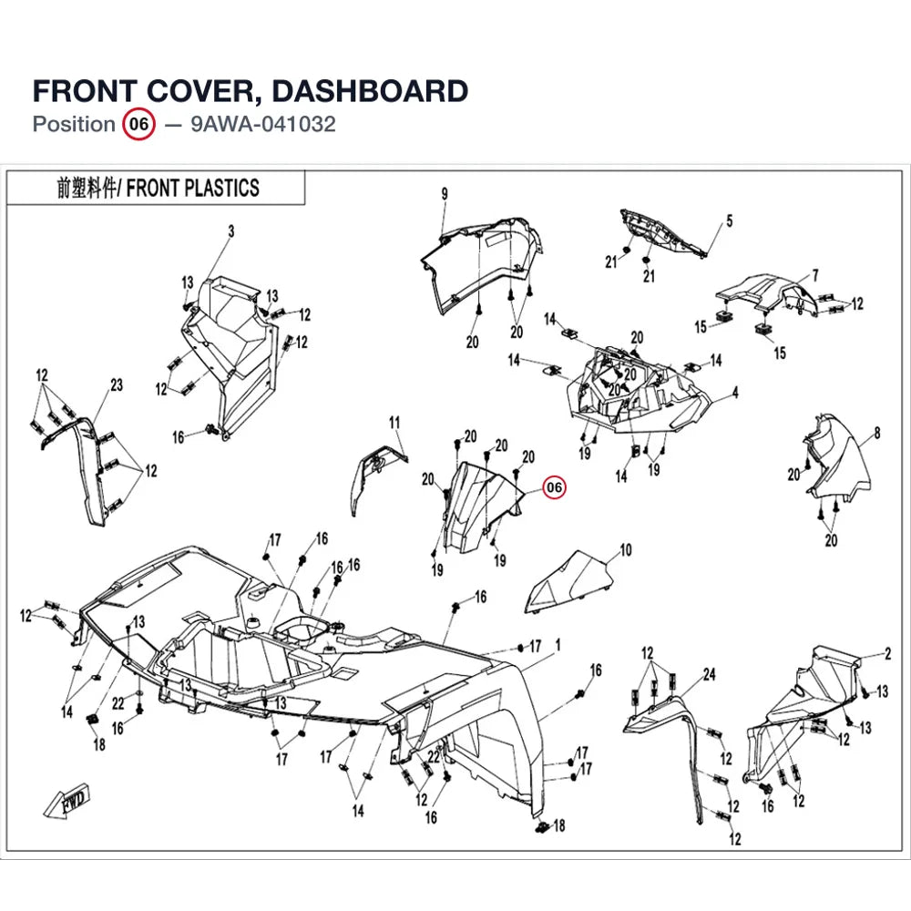 FRONT COVER, DASHBOARD product image