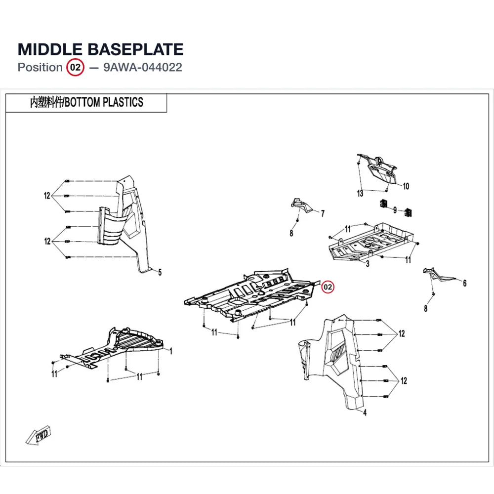 MIDDLE BASEPLATE product image