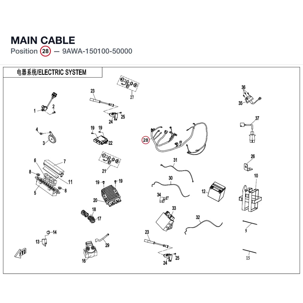 MAIN CABLE product image