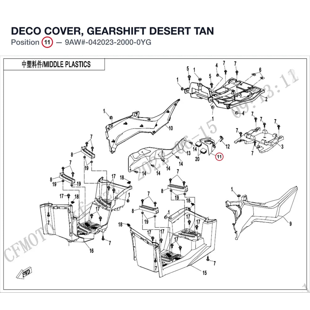 DECO COVER, GEARSHIFT product image