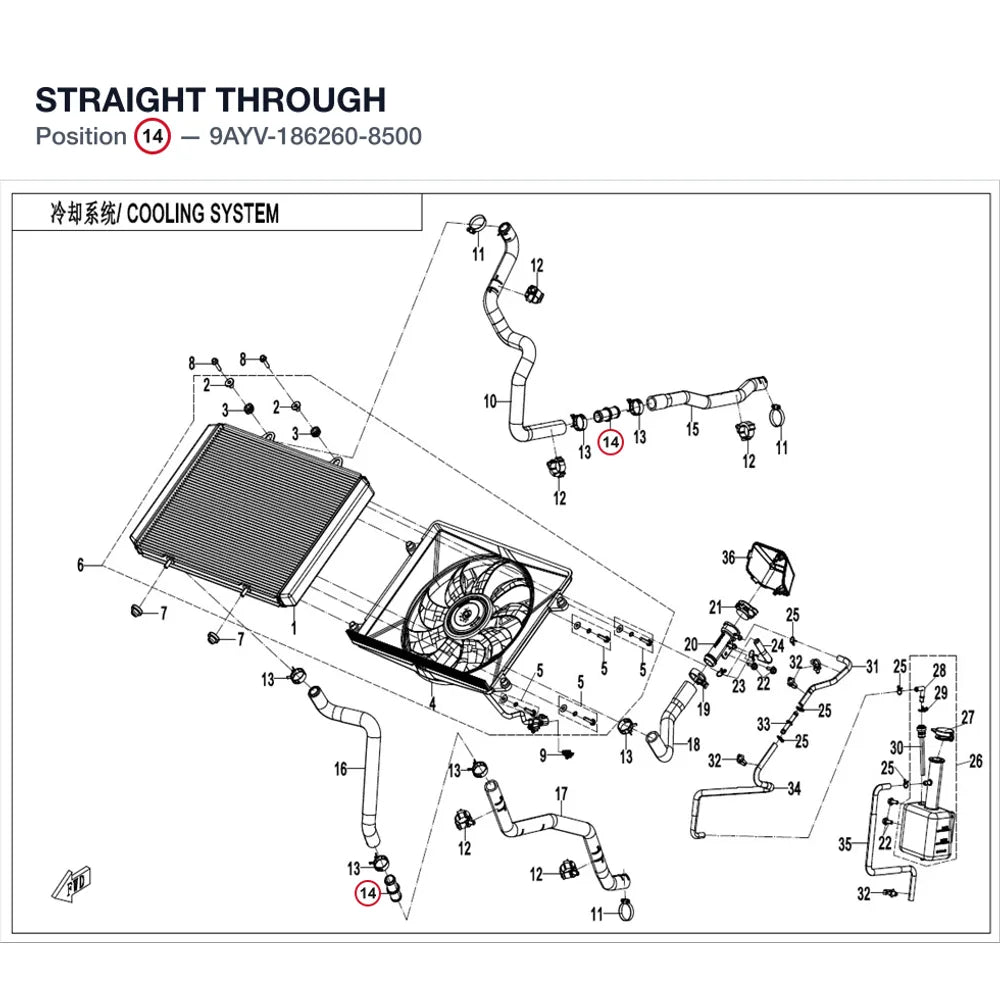 STRAIGHT THROUGH product image