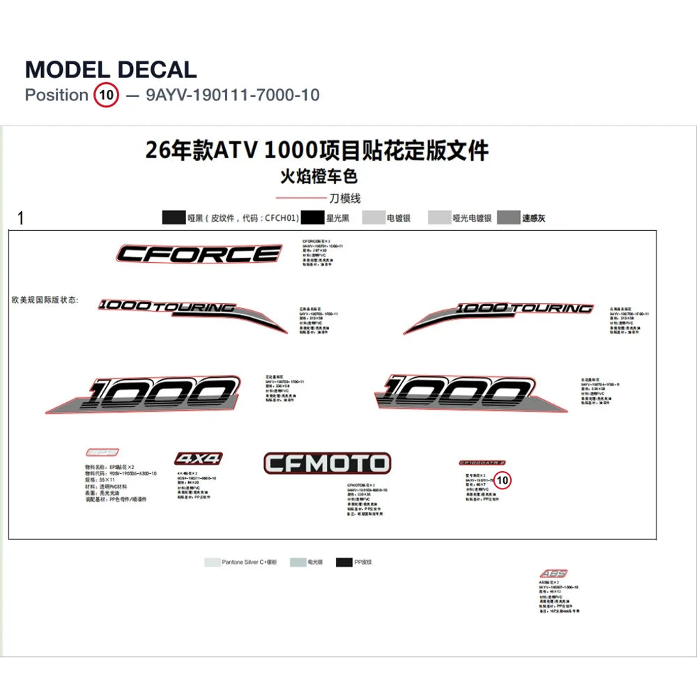MODEL DECAL product image