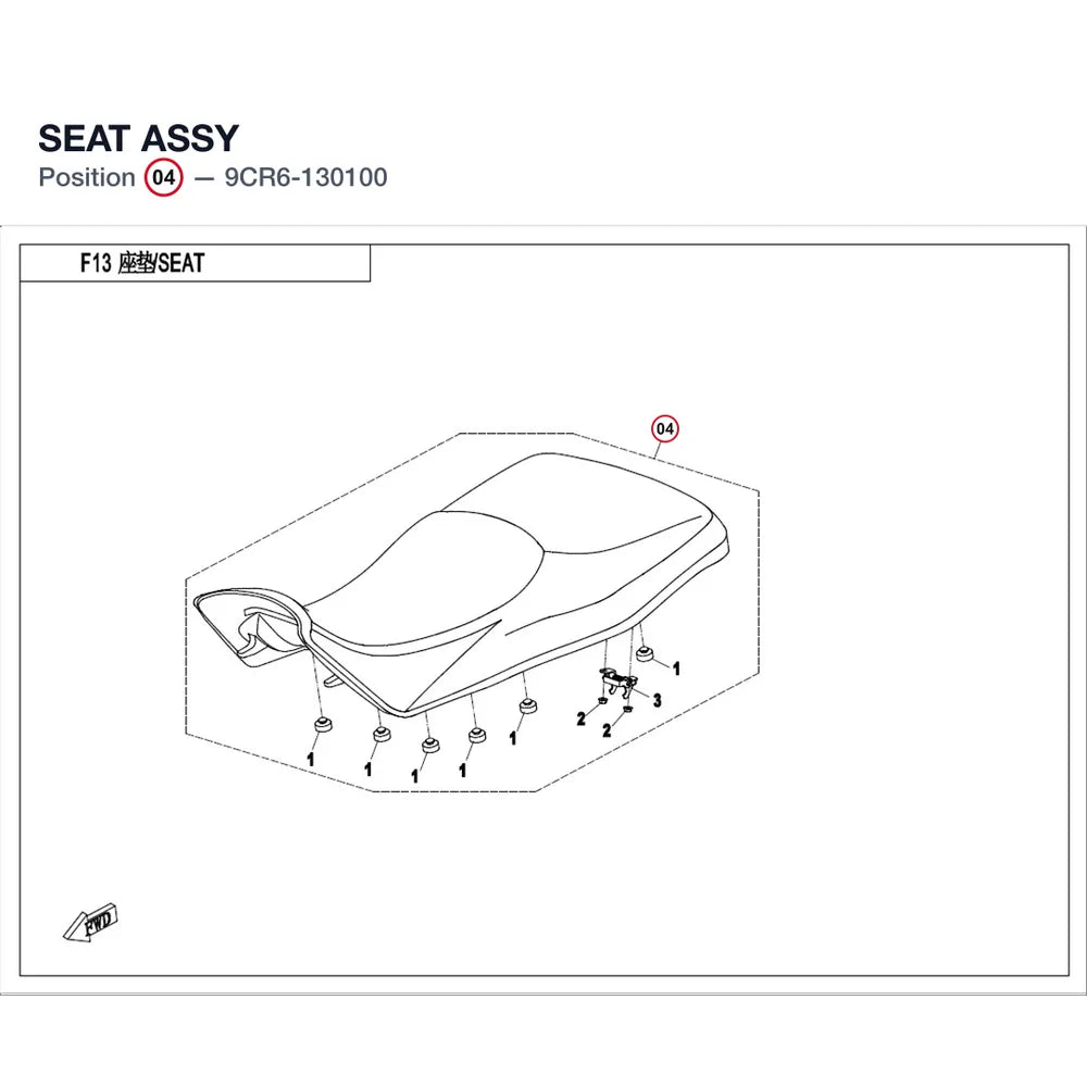 SEAT ASSY product image