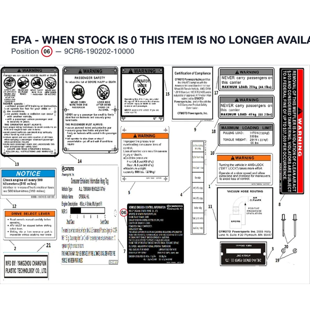 EPA - WHEN STOCK IS 0 THIS ITEM IS NO LONGER AVAILABLE product image