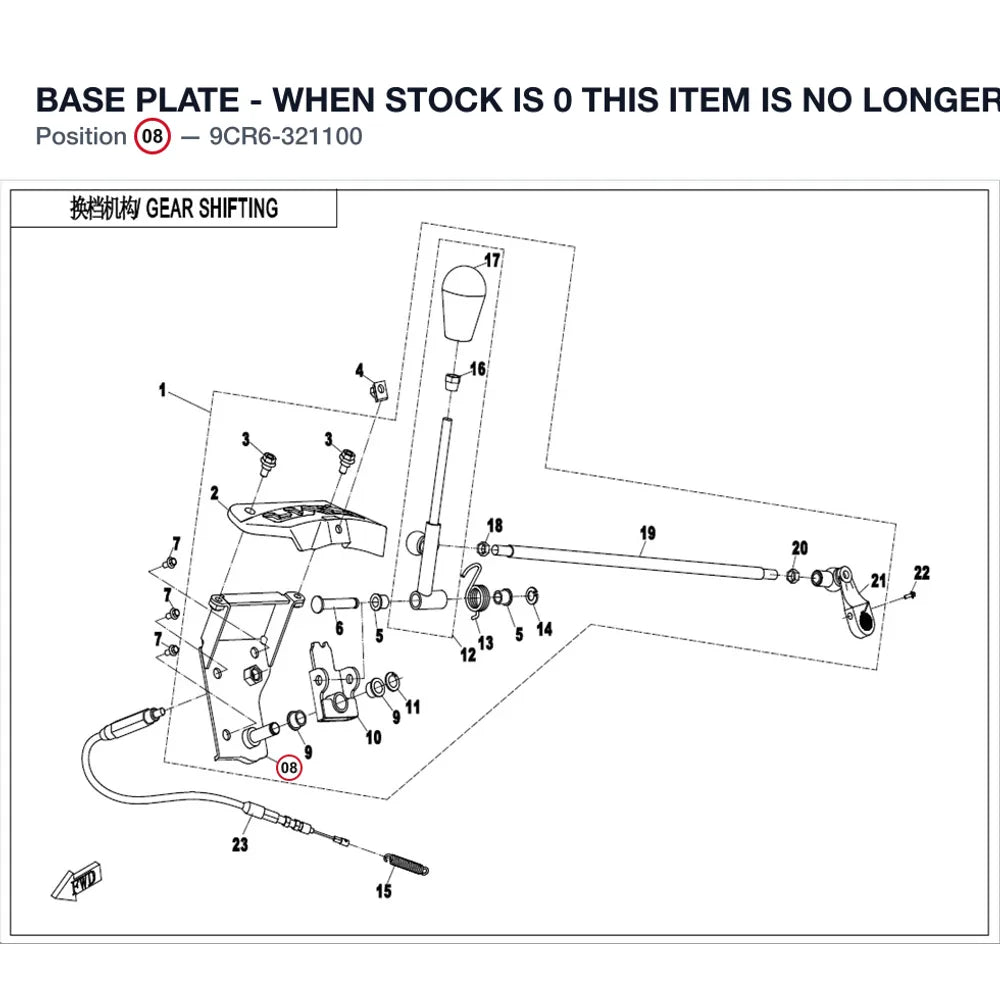 BASE PLATE - WHEN STOCK IS 0 THIS ITEM IS NO LONGER AVAILABLE product image