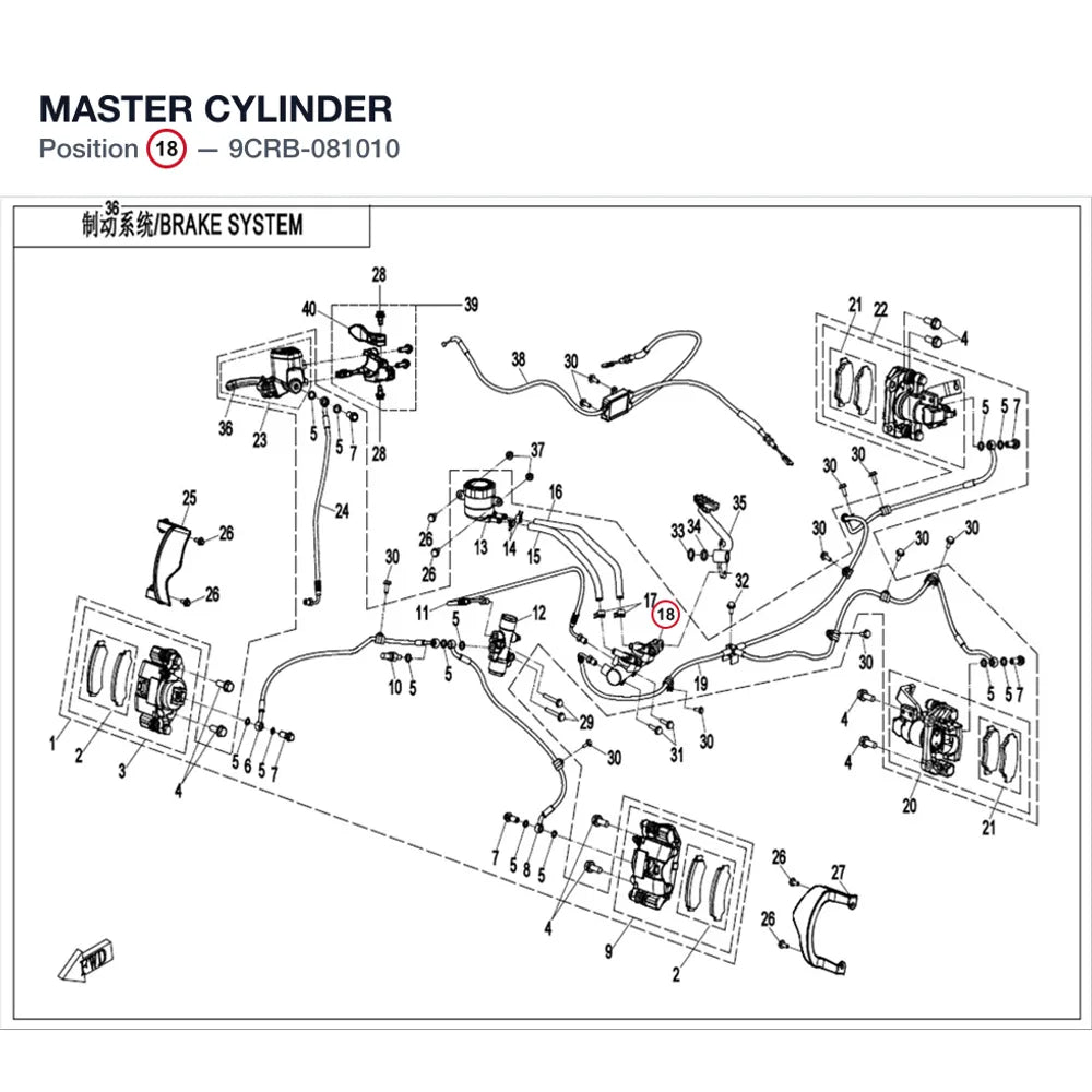 MASTER CYLINDER product image