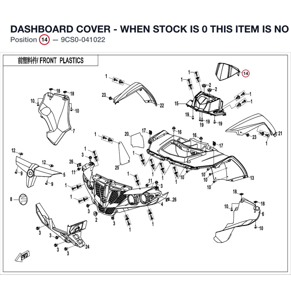 DASHBOARD COVER - WHEN STOCK IS 0 THIS ITEM IS NO LONGER AVAILABLE product image