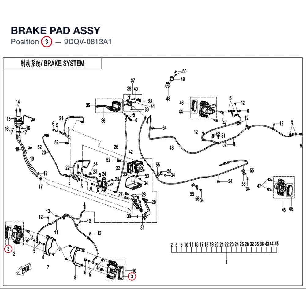 BRAKE PAD ASSY product image