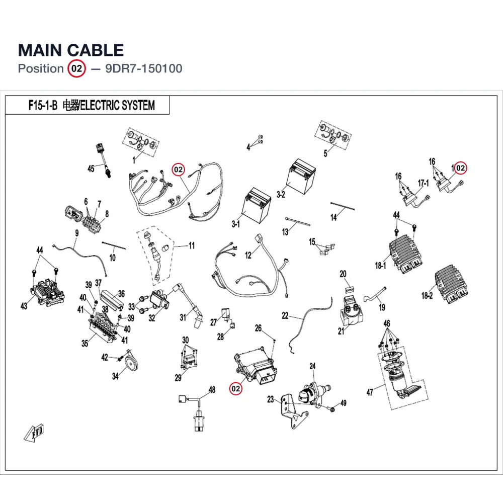 MAIN CABLE product image