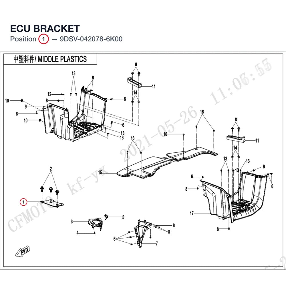 ECU BRACKET product image