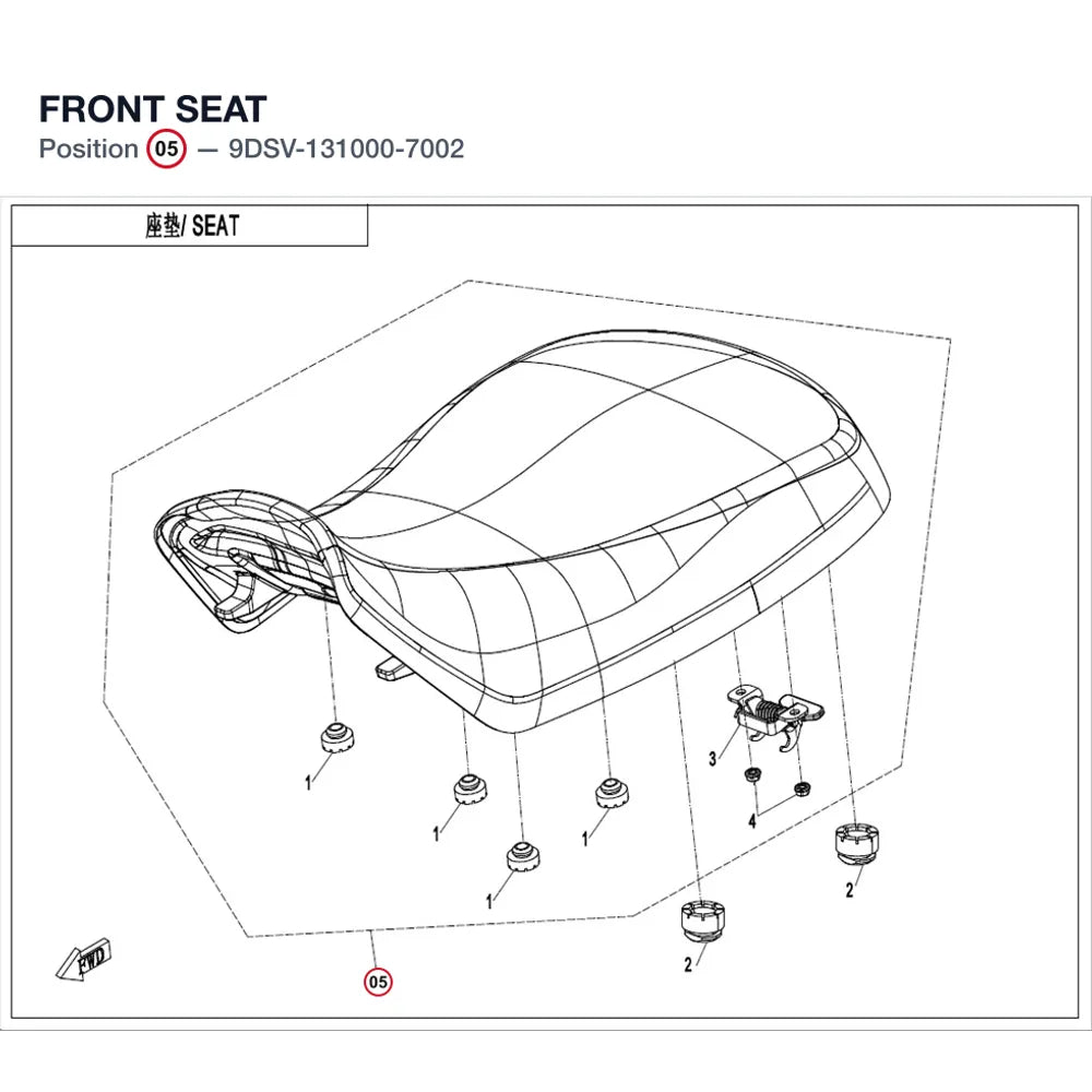 FRONT SEAT product image