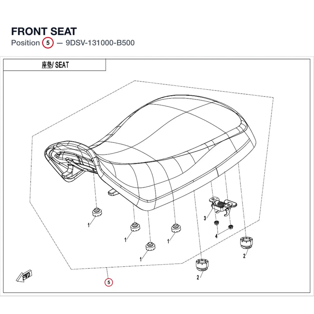 FRONT SEAT product image
