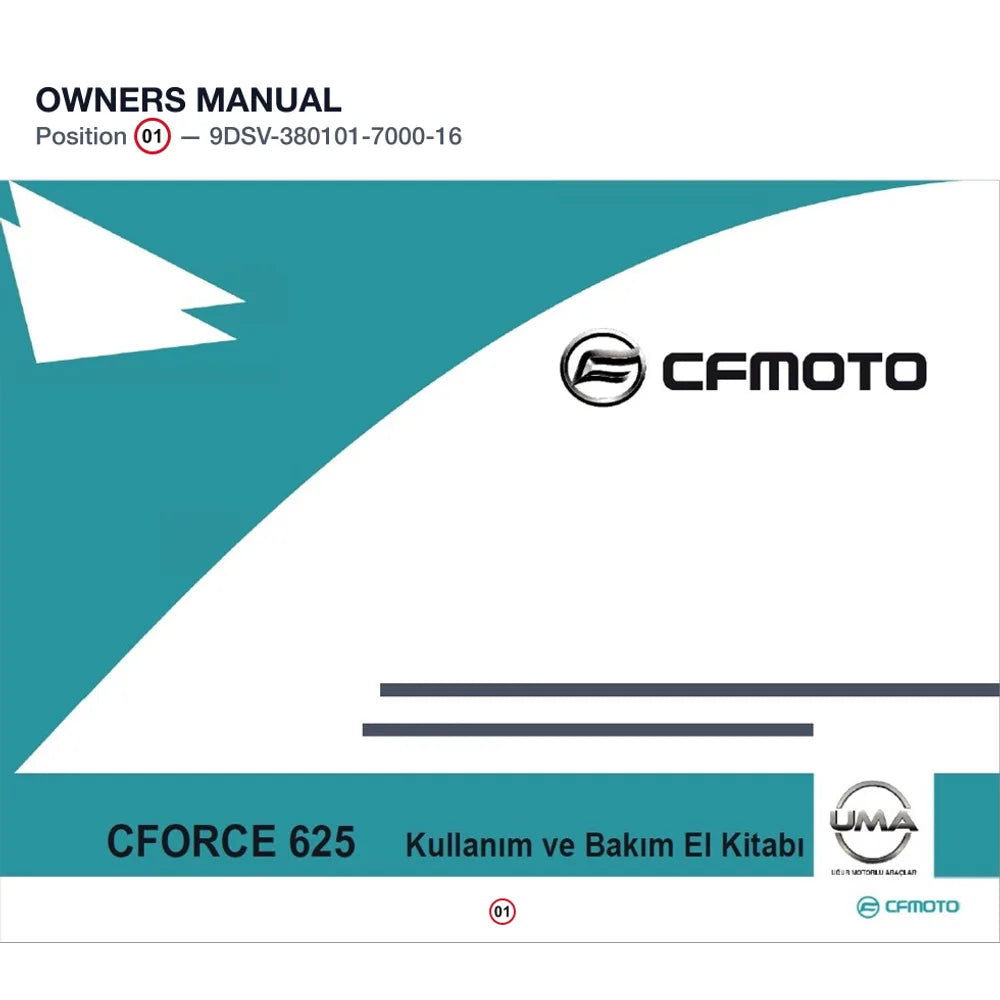 OWNERS MANUAL product image