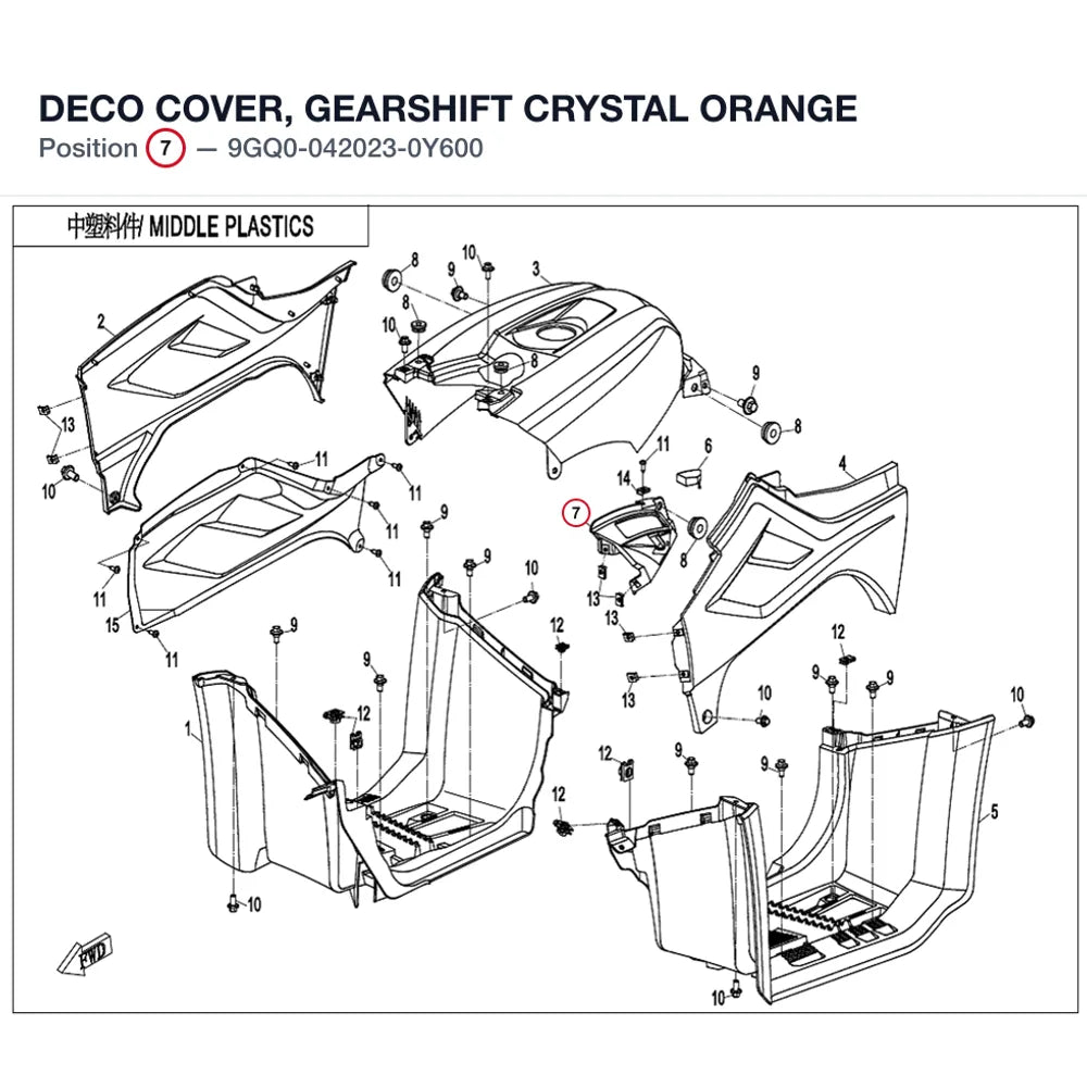 DECO COVER, GEARSHIFT product image