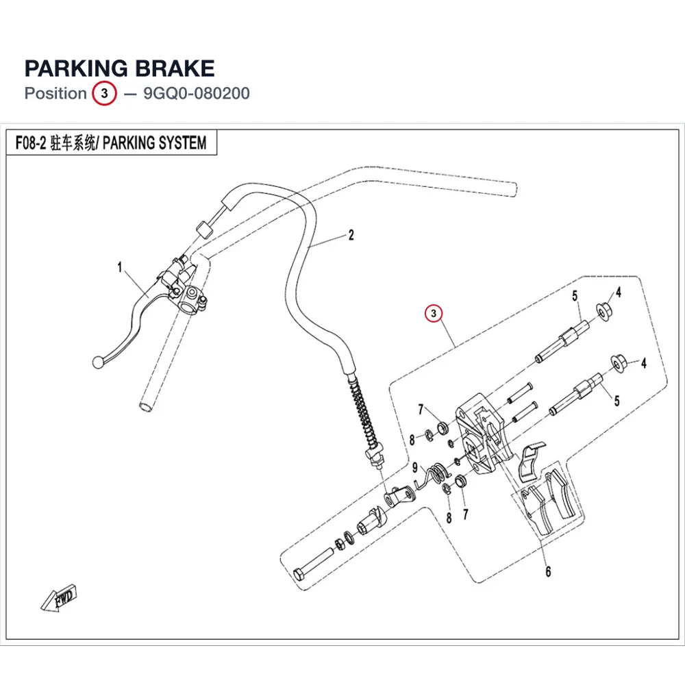 PARKING BRAKE product image