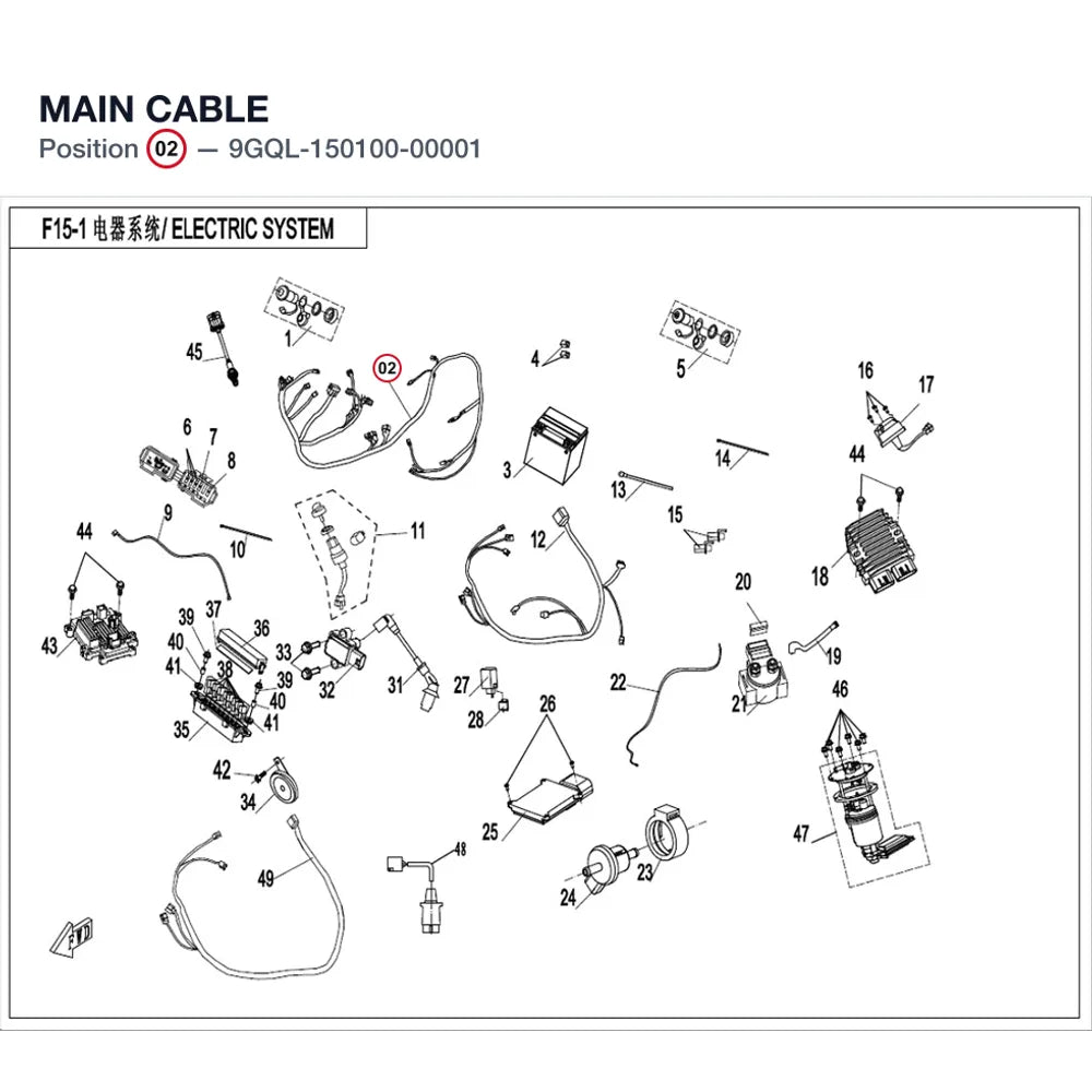 MAIN CABLE product image